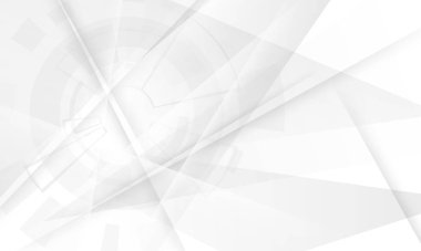 Dinamik dalgalı soyut gri arkaplan posteri. teknoloji ağı Vektör illüstrasyonu.