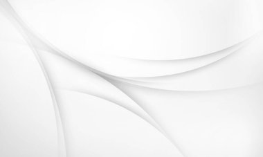 Dinamik dalgalı soyut gri arkaplan posteri. teknoloji ağı Vektör illüstrasyonu.