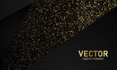 soyut siyah simli altın vektör arka plan iş arkaplan dokusu