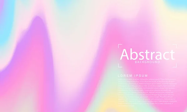 Аннотация Pastel Rainbow Gradient Background Ecology Concept Your Graphic Design — стоковый вектор