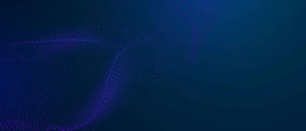Αφηρημένο Μπλε Μοτίβο Και Αφίσα Φόντου Δυναμικό Τρίγωνο Τεχνολογία Δίκτυο — Διανυσματικό Αρχείο
