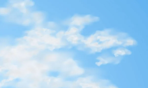 Nube Sullo Sfondo Trasparente Illustrazione Vettoriale — Vettoriale Stock