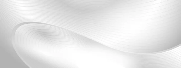 ダイナミック付きの抽象グレーの背景ポスター テクノロジーネットワーク ベクターイラスト — ストックベクタ