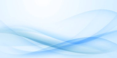 Mavi dalgalar soyut arkaplan, modern tasarım, vektör illüstrasyonu