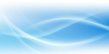 Mavi dalgalar soyut arkaplan, modern tasarım, vektör illüstrasyonu