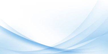 Mavi dalgalar soyut arkaplan, modern tasarım, vektör illüstrasyonu