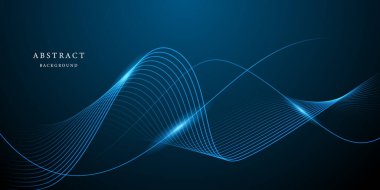 Soyut mavi arkaplan, modern tasarım, vektör illüstrasyonu.