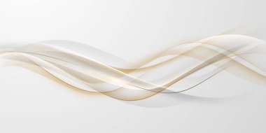 Lüks vektör illüstrasyonlu beyaz soyut arkaplan