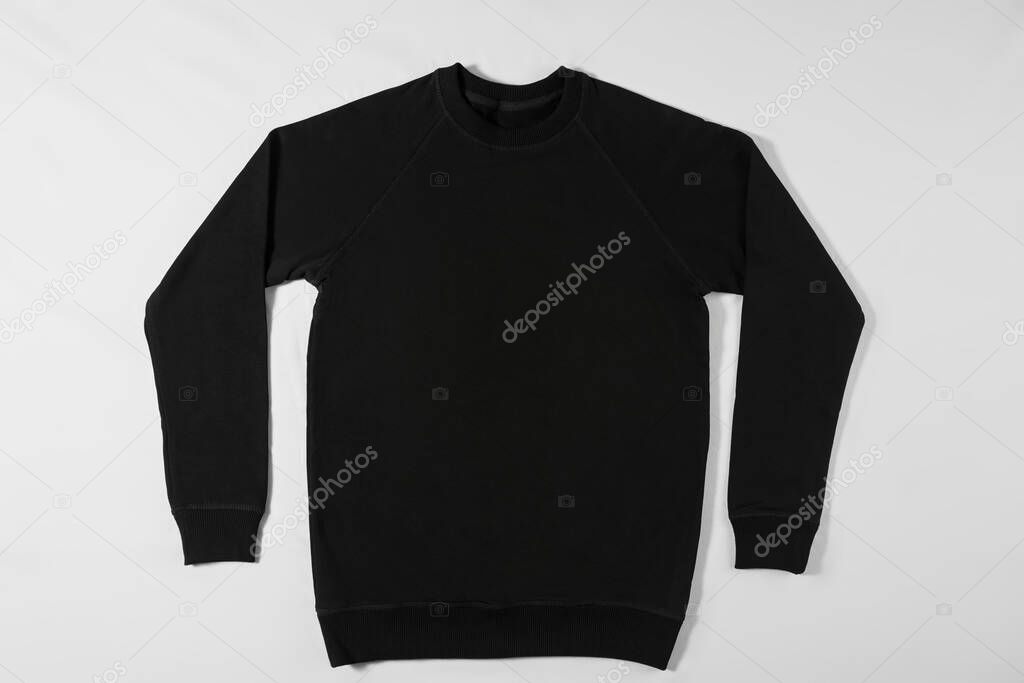 Blank sweater without labels or logos