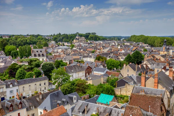 Dächer der mittelalterlichen europäischen Stadt — Stockfoto