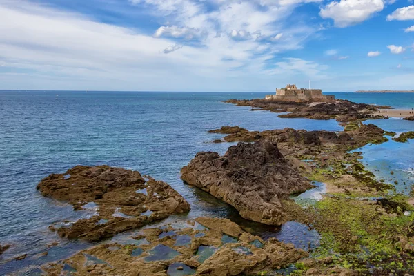 Fort National a Saint-Malo — Foto Stock