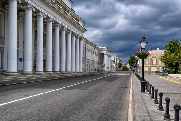 Vista das ruas de Kazan — Fotografia de Stock