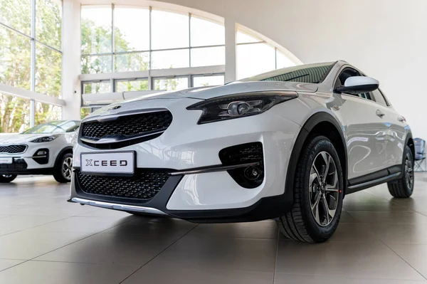 ROSTOV-ON-DON, Oroszország - CIRCA JÚNIUS 2020: Kia XCeed, új népszerű modell — Stock Fotó