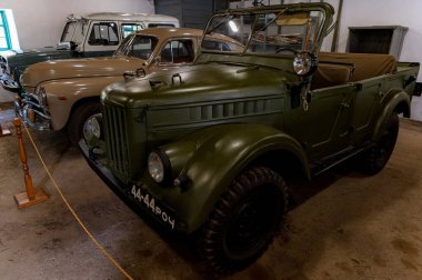 VESHENSKAYA, RUSSIA - CIRCA ECTOBER, 2020: GAZ-69, Sholokhov Estate