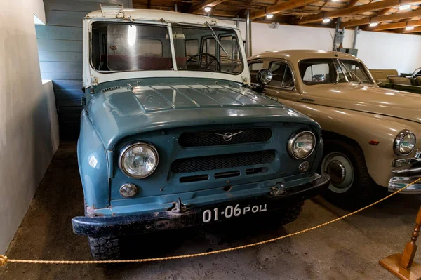 VESHENSKAYA, RUSSIA - CIRCA OCTOBER, 2020: UAZ-469 in Sholokhov Estate — Stock Photo, Image