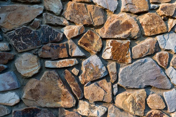 Imagen de cerca de la textura antigua pared de piedra — Foto de Stock