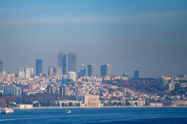 İstanbul ve Türkiye 'de İstanbul' da güzel panoramik manzara