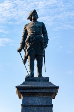 TAGANROG, RUSSIA - CIRCA AĞUSTOS 2020: Peter I Anıtı