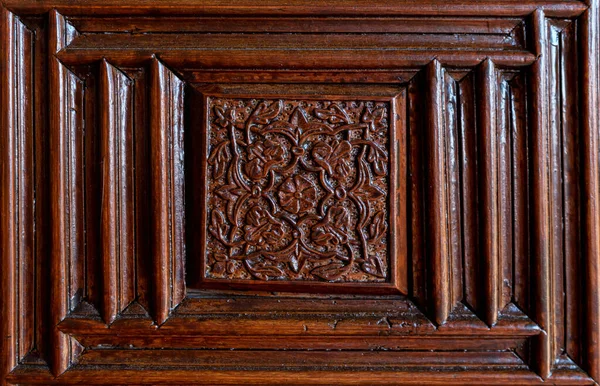 トルコ式又はオスマン式の木造宮殿建築装飾の詳細 — ストック写真