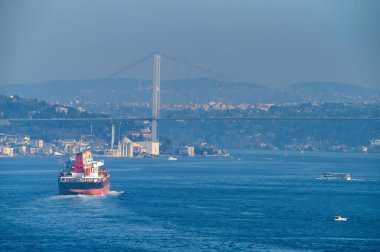 İstanbul ve Türkiye 'de İstanbul' da güzel panoramik manzara