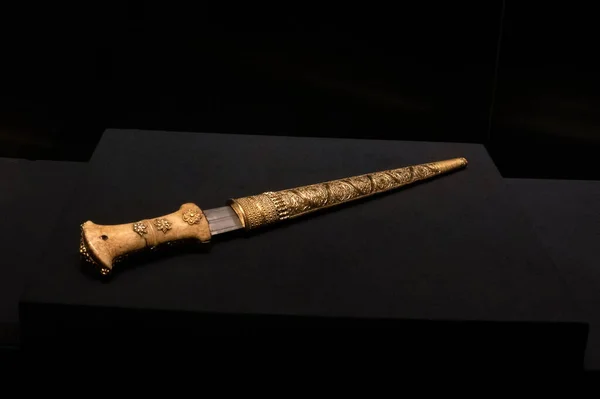 Close up of dagger of the Ottoman Empire