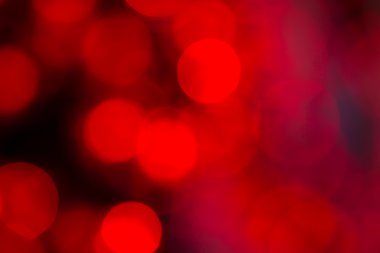 Kırmızı bokeh arkaplanı