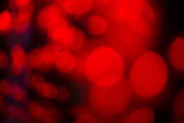 Kırmızı soyut bokeh