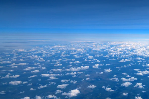 Vista aérea de las nubes y el cielo —  Fotos de Stock