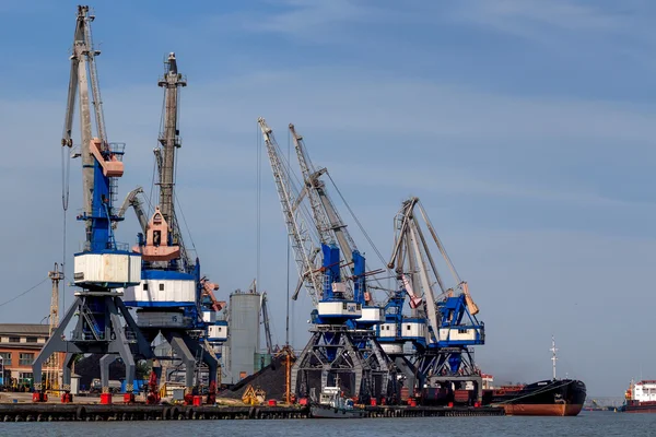 Harbour on river Don — Stock Photo, Image