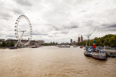 22.07.2015, Londra, İngiltere. Panoramik Londra