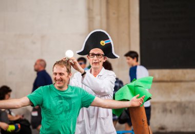 22. 07. 2015. Londra, İngiltere - kentsel peyzaj ve sokak sahneleri