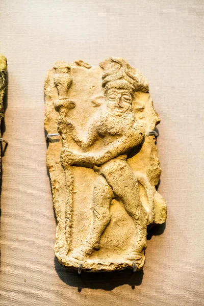 MUSEO - Placas y figurillas de arcilla del período babilónico antiguo, 2000-1600 a.C. — Foto de Stock