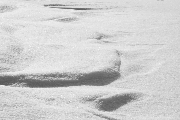 Σχήματα αφηρημένα, όμορφο χιόνι — Φωτογραφία Αρχείου