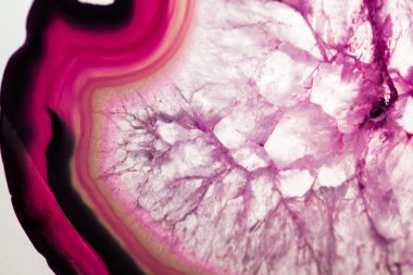 Akik-güzel, renkli dilimleri ve doku