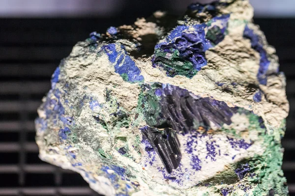 Gyönyörű kristályok, ásványi anyagok és a kövek - színek és textúrák — Stock Fotó