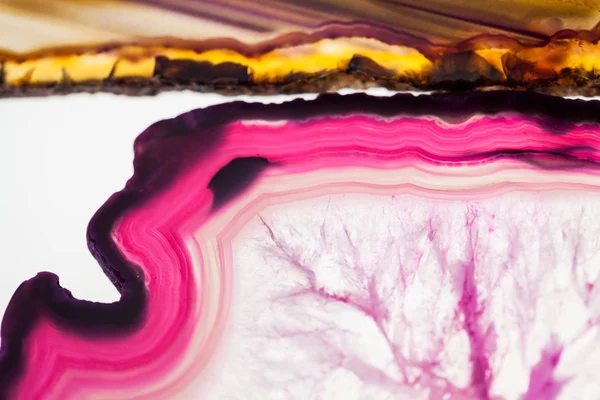 Agate- beautiful, colorful slices and texture — Stock Photo, Image