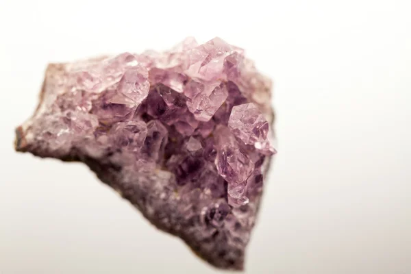 Amethyst และ Quartz หินก้อนธรรมชาติ — ภาพถ่ายสต็อก