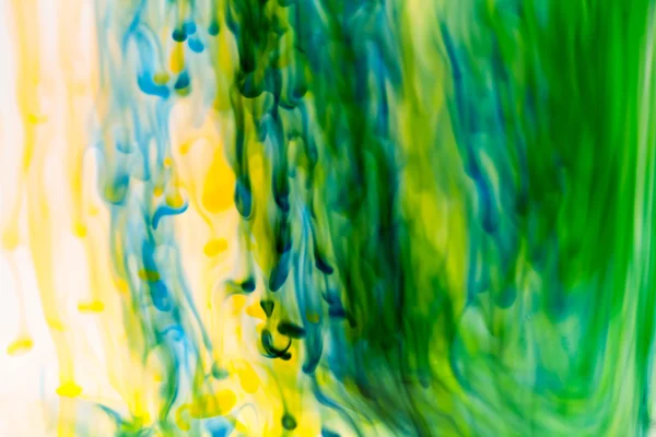 Composición abstracta con tinta Hermoso fondo, textura y colores — Foto de Stock