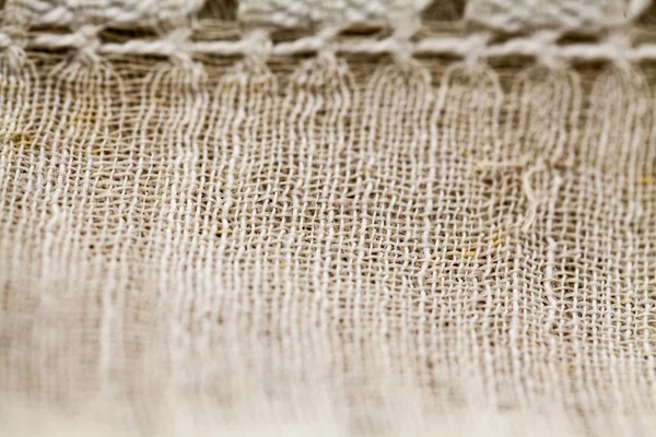 Текстура из винтажного текстиля с красивой вышивкой — стоковое фото