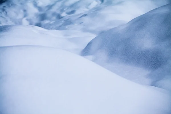 Abstract snow vormen en details — Stockfoto