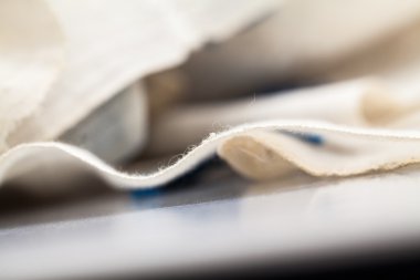 Güzel, iyi nakış ile Vintage Tekstil doku