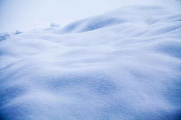 Formes et détails abstraits de neige — Photo