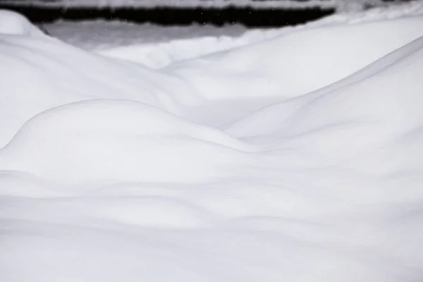 Abstract snow vormen en details — Stockfoto