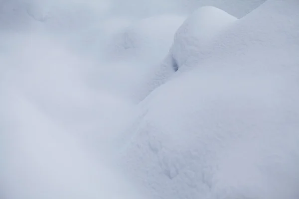 Abstract snow vormen en details — Stockfoto