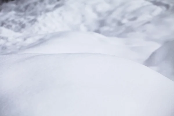 Formas y detalles abstractos de nieve —  Fotos de Stock