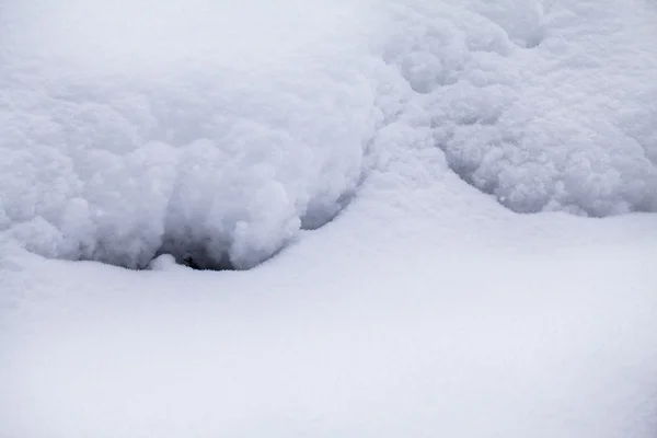 抽象的な雪形や詳細 — ストック写真