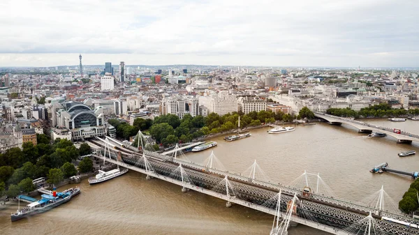 22.07.2015, LONDRES, RU. Vue panoramique de Londres depuis London Eye — Photo