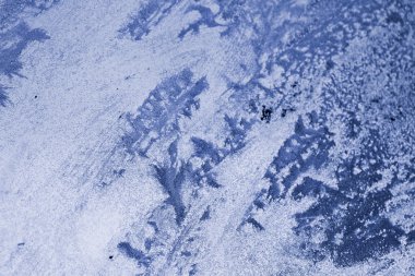 Buz çiçekleri camına - doku ve arka plan. Yüksek çözünürlük ve keskin, güzel ayrıntıları