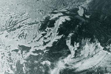 Buz çiçekleri camına - doku ve arka plan. Yüksek çözünürlük ve keskin, güzel ayrıntıları