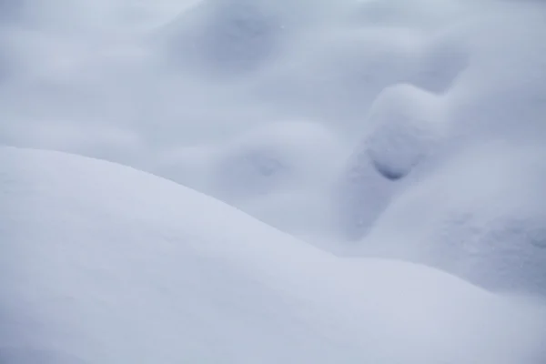 Abstract snow shapes - snow texture — Stock Photo, Image